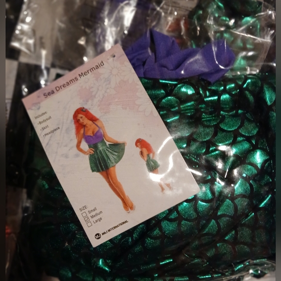 Sea Dreams Mermaid Costume, Medium - Picture 1 of 2
